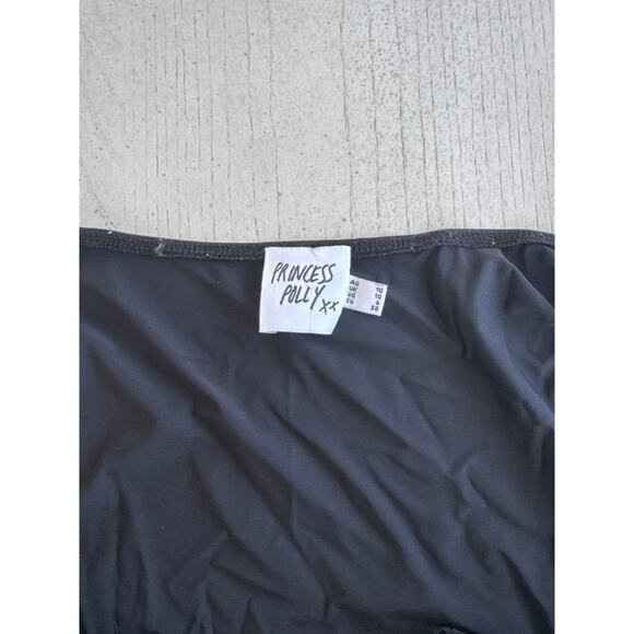 Princess Polly Candyce Long Sleeve Crop Top Baddie Going out E Girl L - Picture 2 of 6